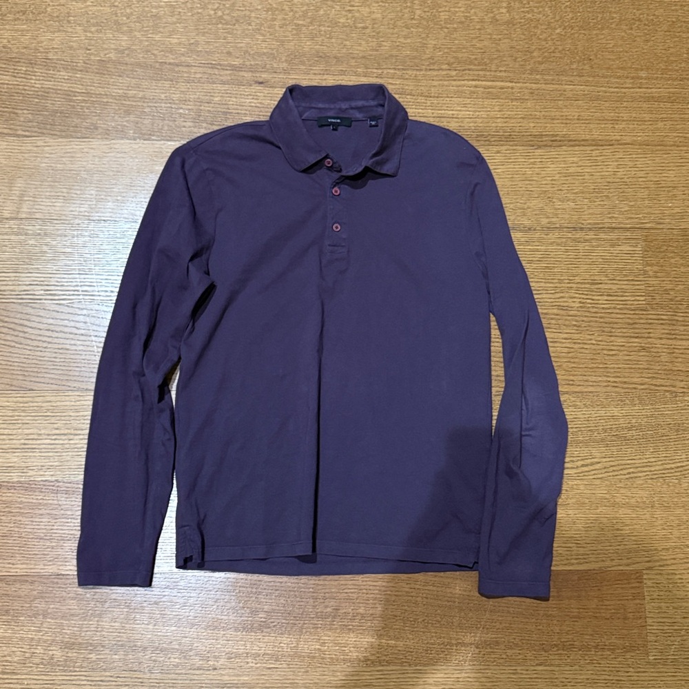 Vince Long Sleeve Polo